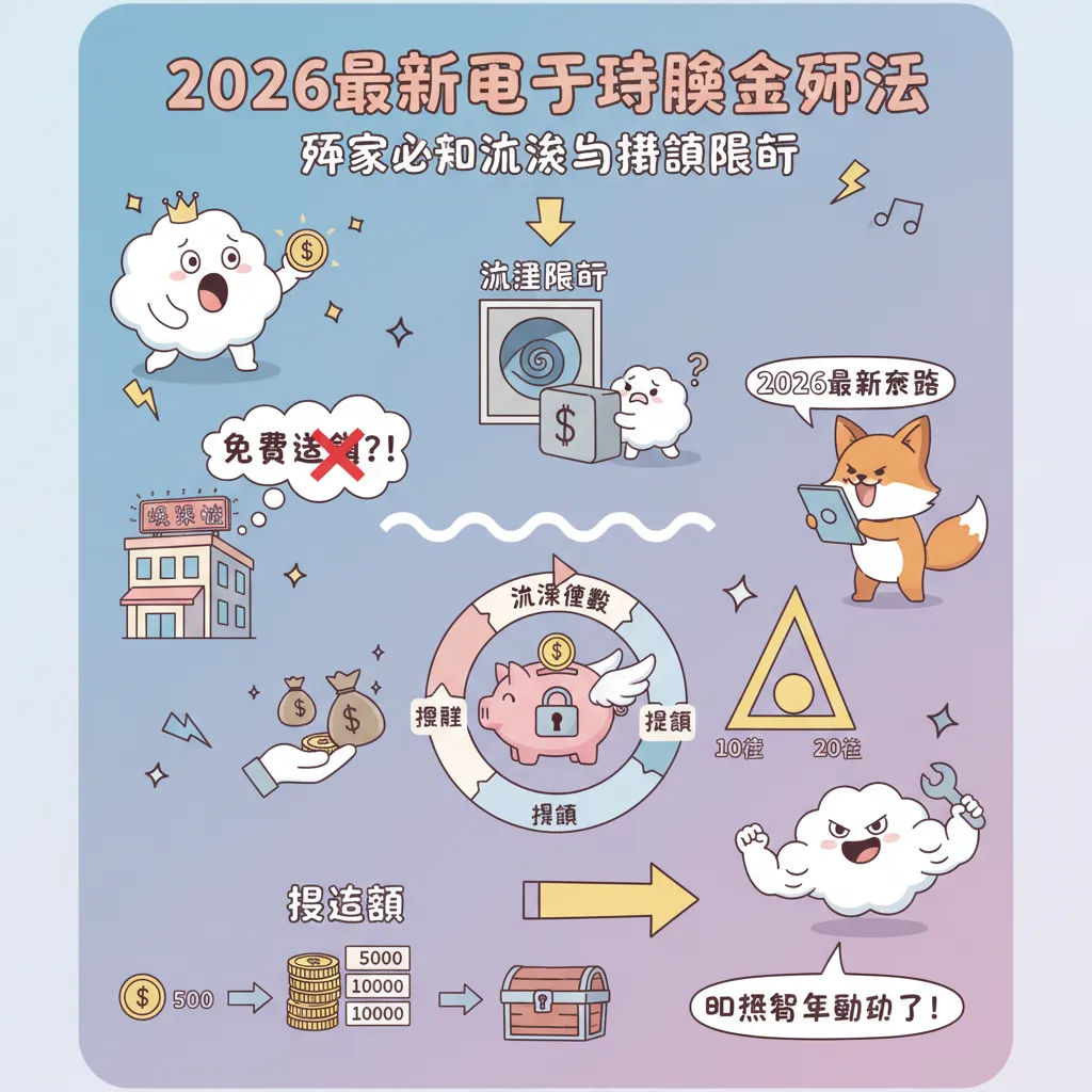 2026最新電子體驗金玩法：玩家必知流水與提領限制