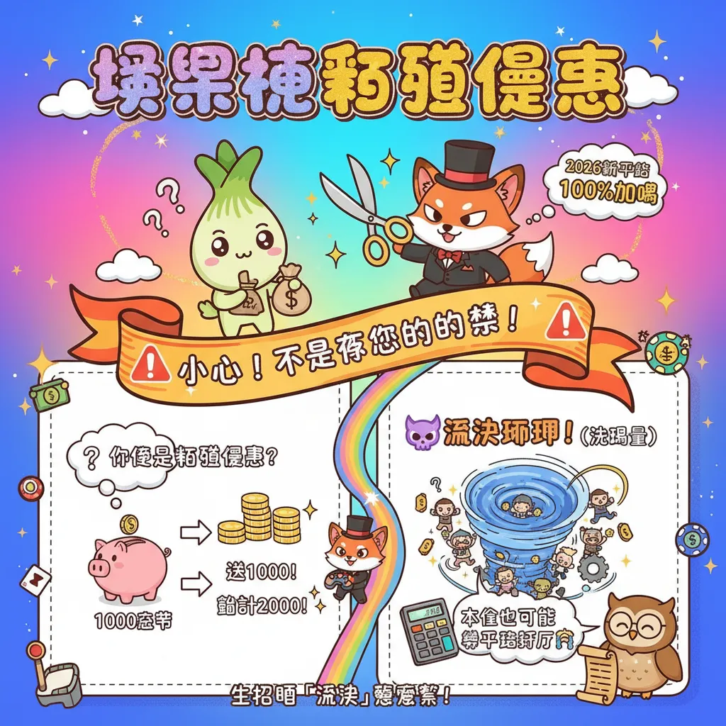 娛樂城首儲優惠怎麼算？避開高流水陷阱纔不會被騙