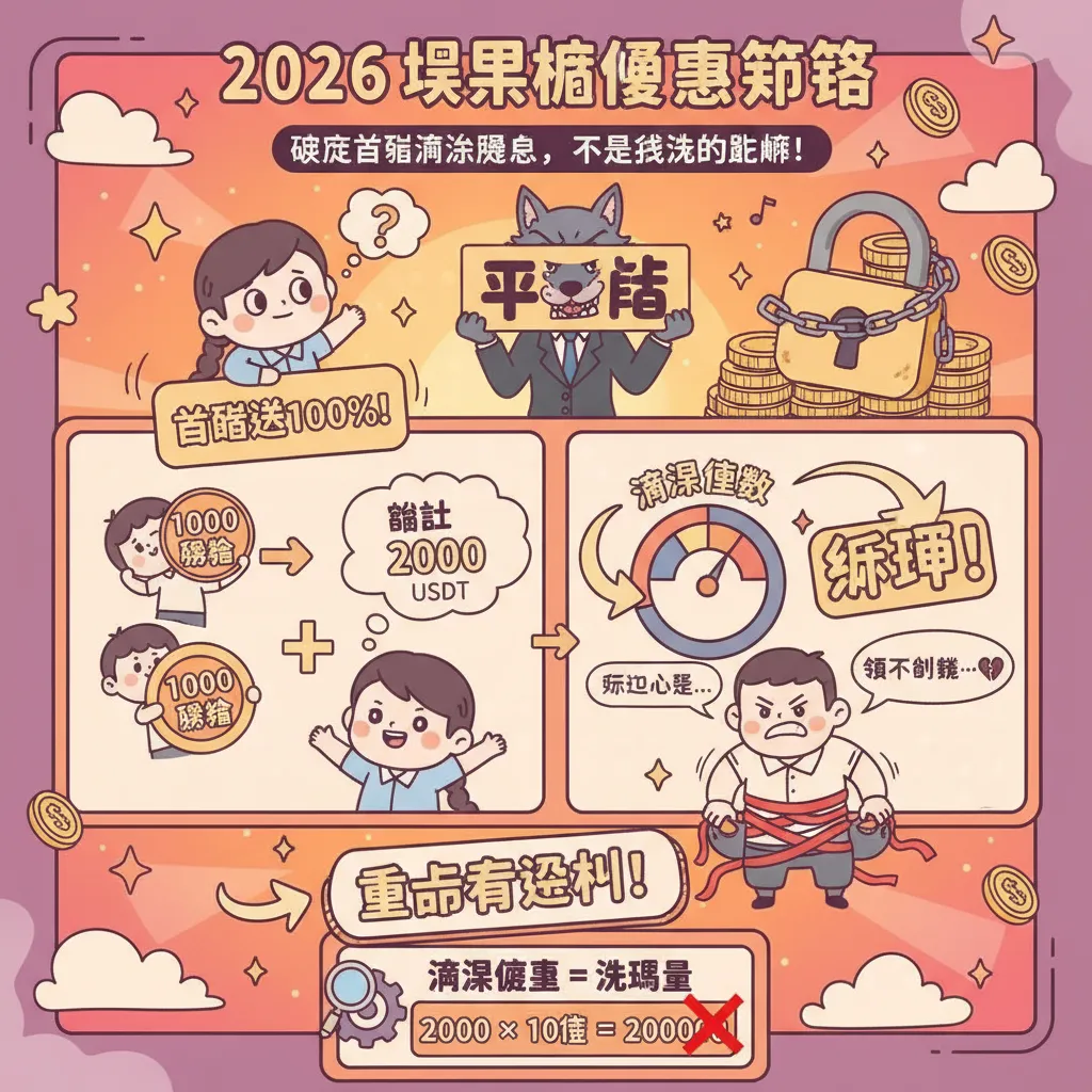 2026最新娛樂城優惠：首儲流水倍數這樣算最安全