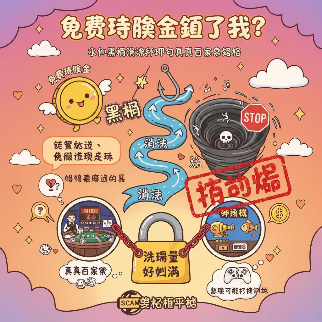 免費體驗金領了沒？小心黑網流水陷阱與真人百家樂攻略