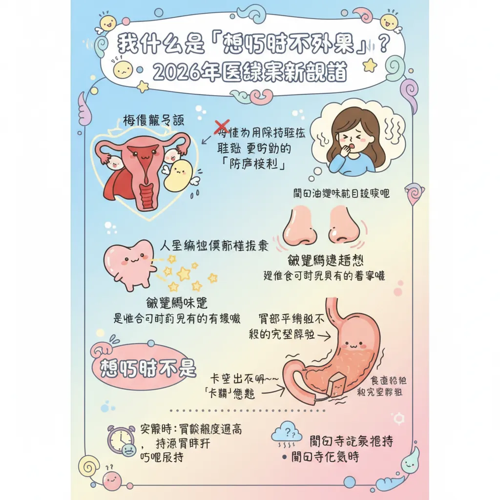 為什麼會「想吐吐不出來」？2026年醫學界的新觀點