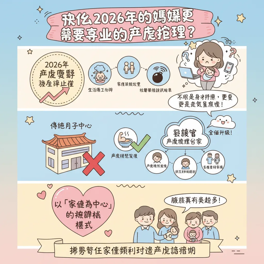 為什麼2026年的媽咪更需要專業的產後護理？