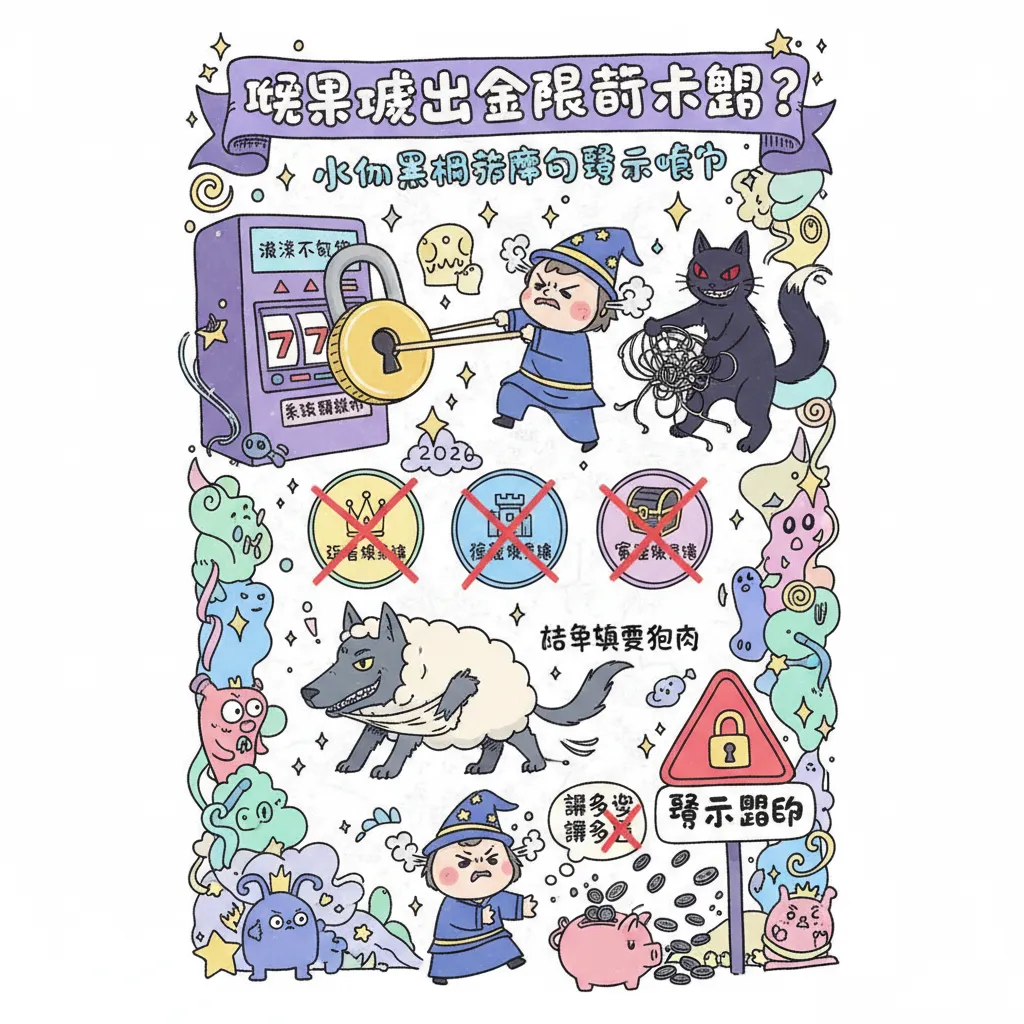 娛樂城出金限制卡關？小心黑網詐騙與警示帳戶