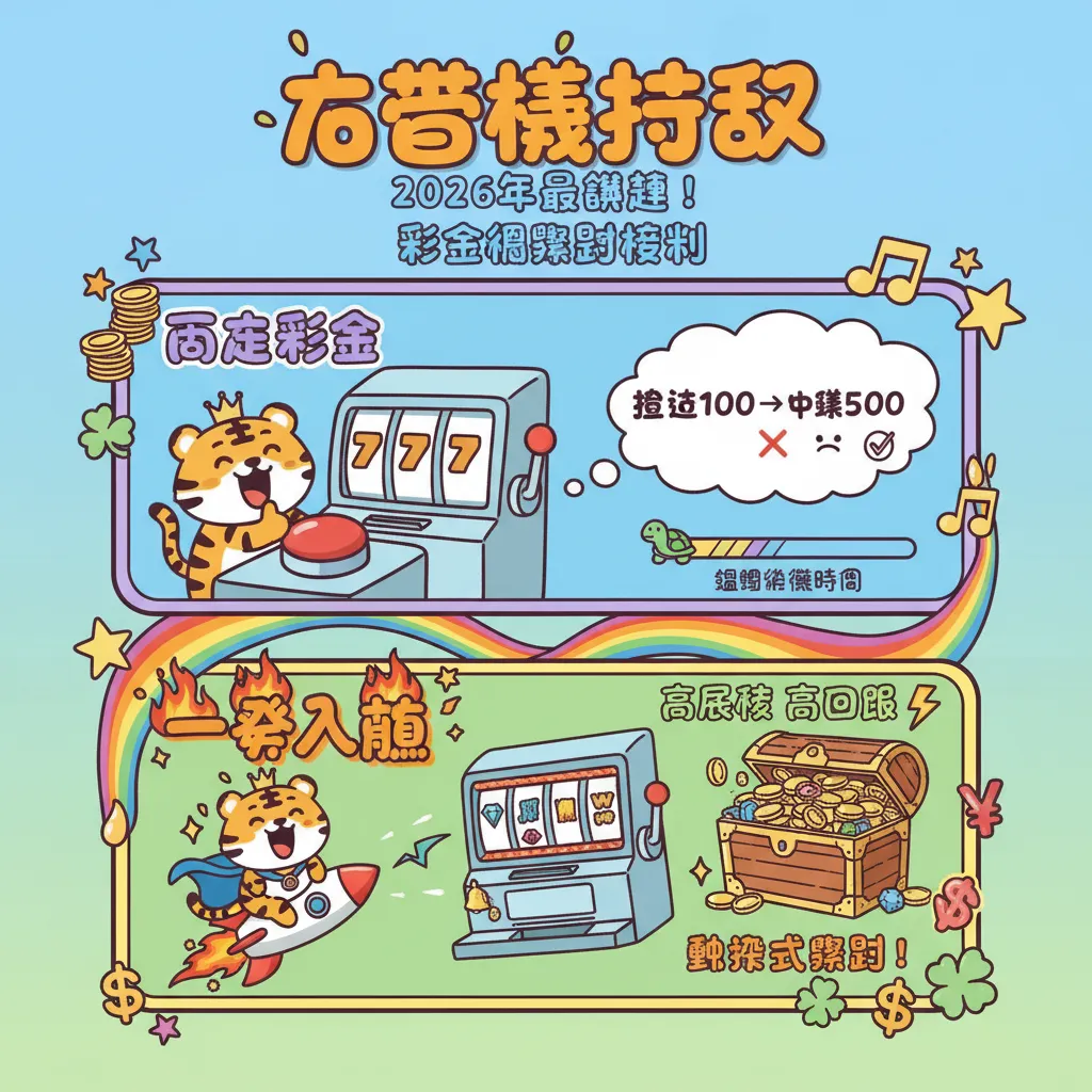 玩老虎機技巧：搞懂彩金與獎勵機制