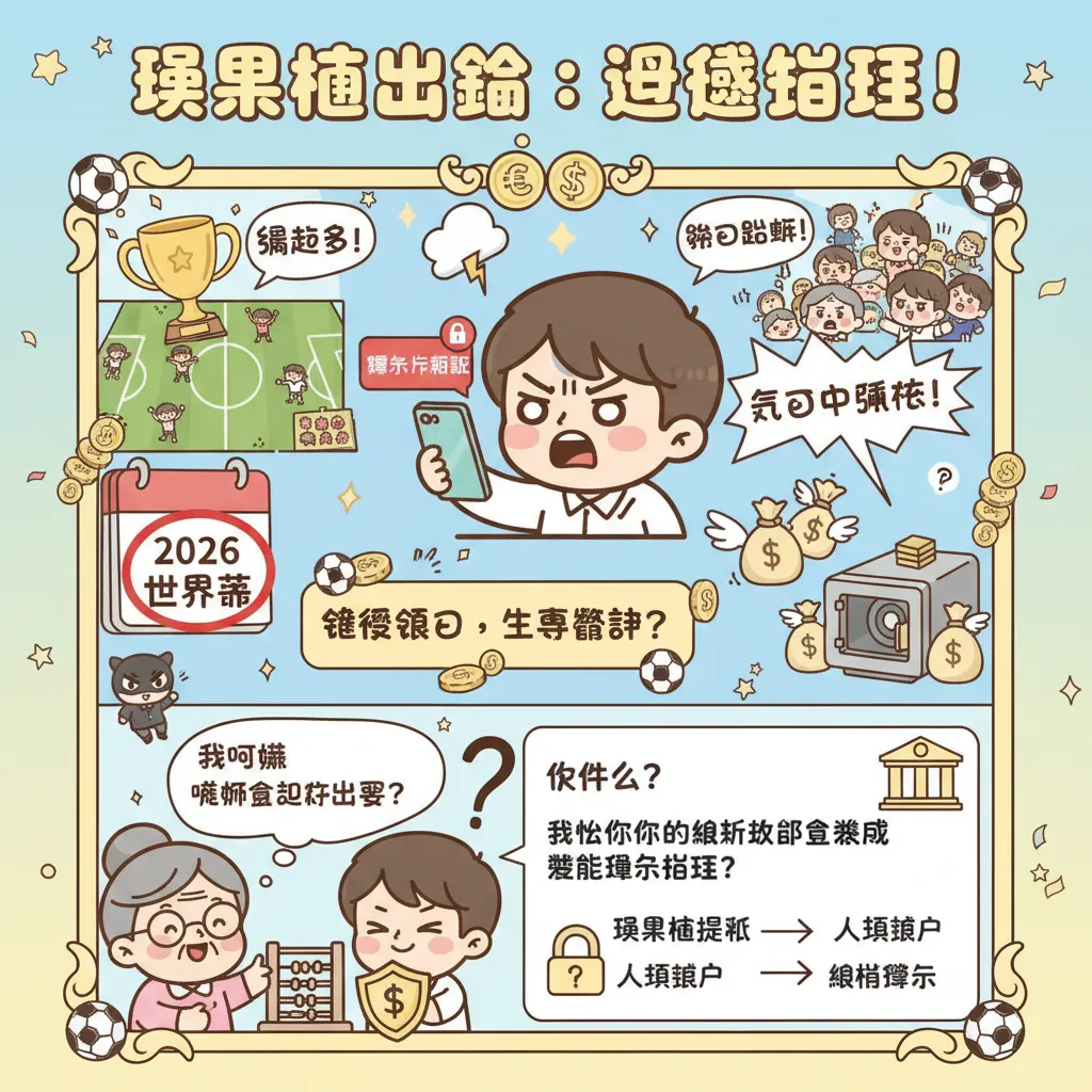 世界盃狂歡後出金卡銀行帳戶？避開警示帳戶這樣做
