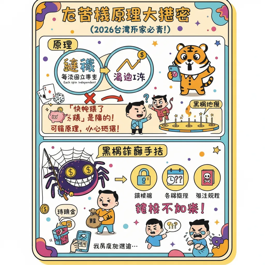 臺灣玩家注意！老虎機原理教你避開黑網，選對合法娛樂城