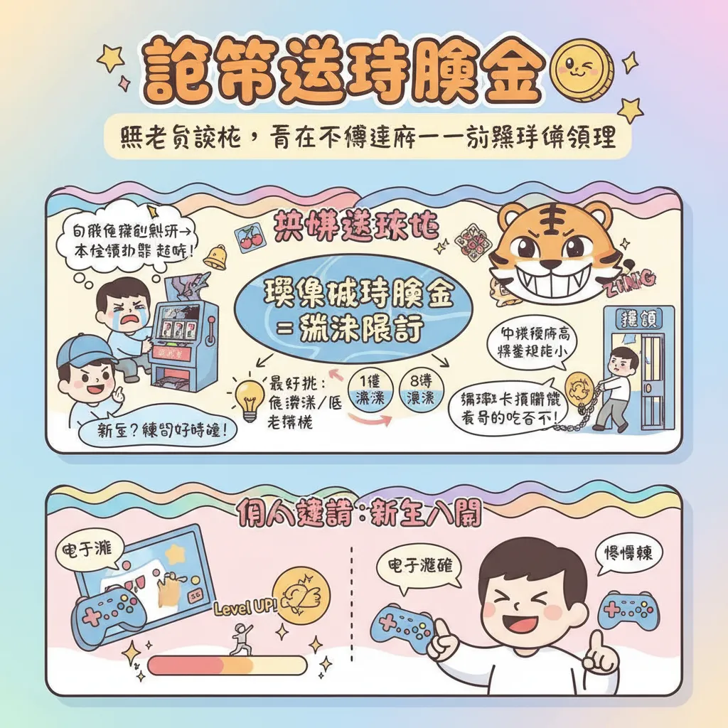 新手玩家必看！註冊送體驗金這樣玩拉霸、捕魚最划算