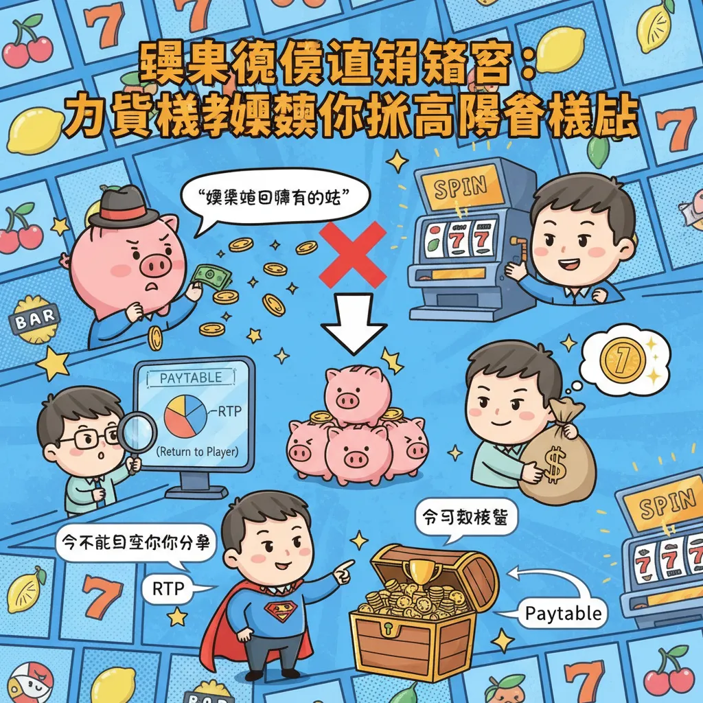 娛樂城儲值攻略：老虎機教學教你挑高獎金機臺