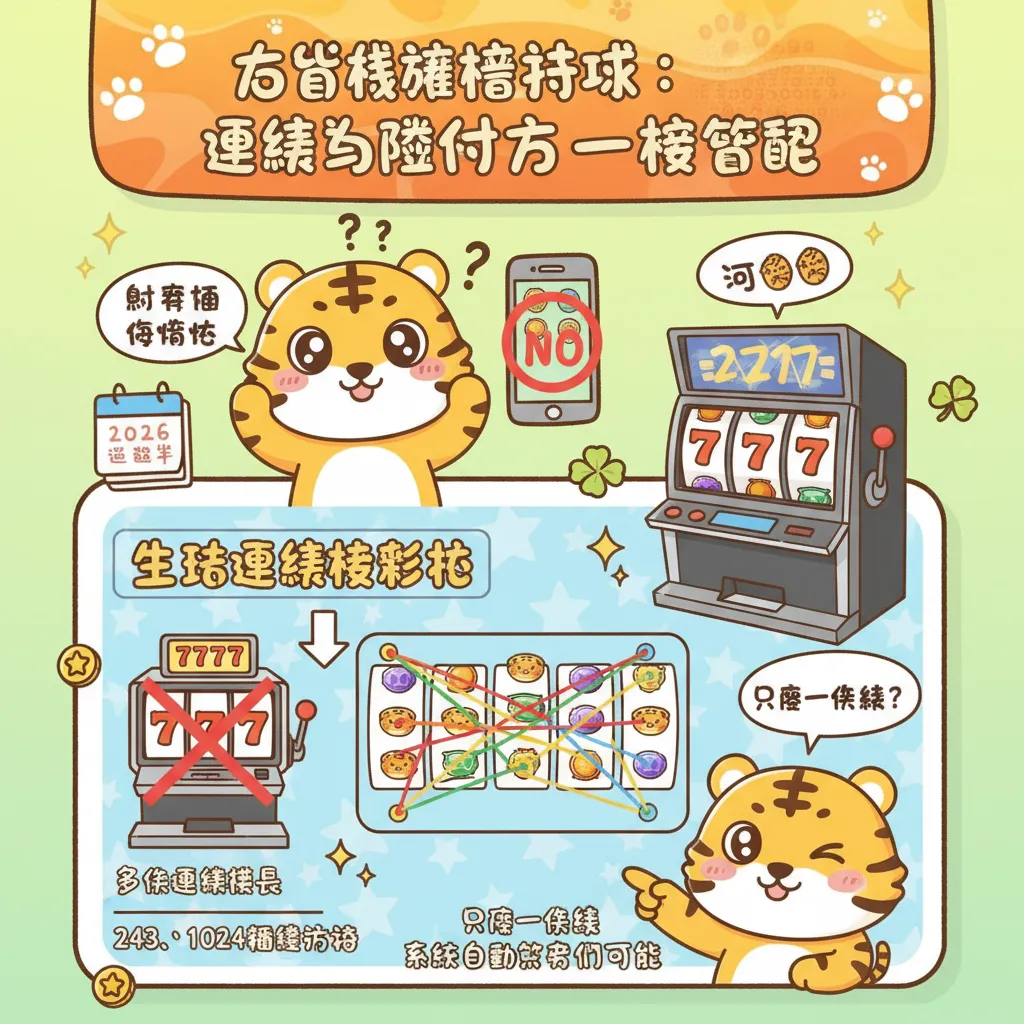老虎機遊戲技巧：連線與賠付方式一次搞懂